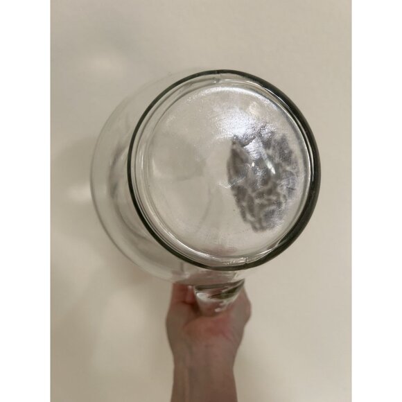 Large Vintage Georges Briard Town and Country Glass Pitcher, 96 oz. Ice Lip EUC - Picture 7 of 8